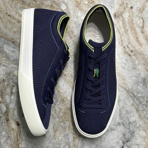 Rothy's Shoes - Rothy’s The Lace Up Sneaker in Navy Knit